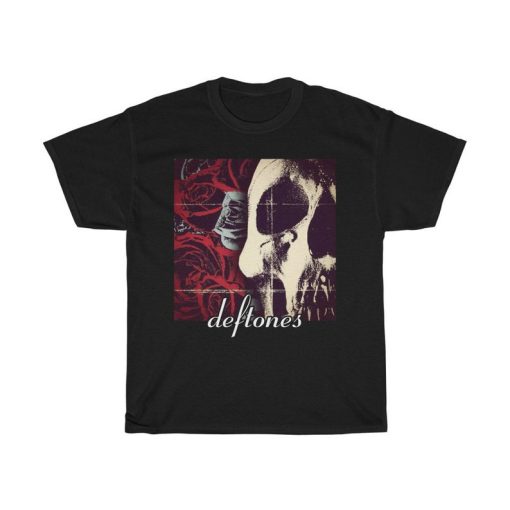 Deftones Album Rock Band Men's Black T-Shirt