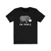 Ew People Hippo Face Mask T-shirt