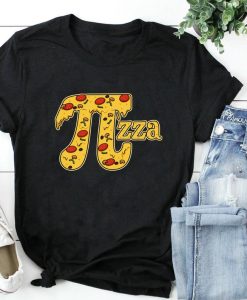 Funny Pizza Pi Math Lovers School Teacher Student T-shirt