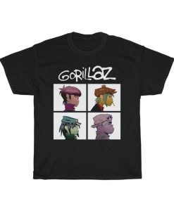 Gorillaz British Virtual Band T-Shirt