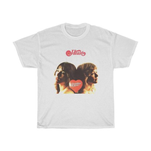 Heart Dreamboat Annie Pop Rock Band Legend T-Shirt