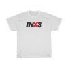 INXS Classic Rock Band Logo Men's Black T-Shirt