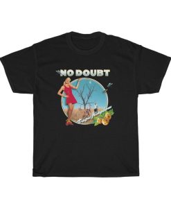 NO DOUBT Tragic Kingdom American Rock Band Tshirt