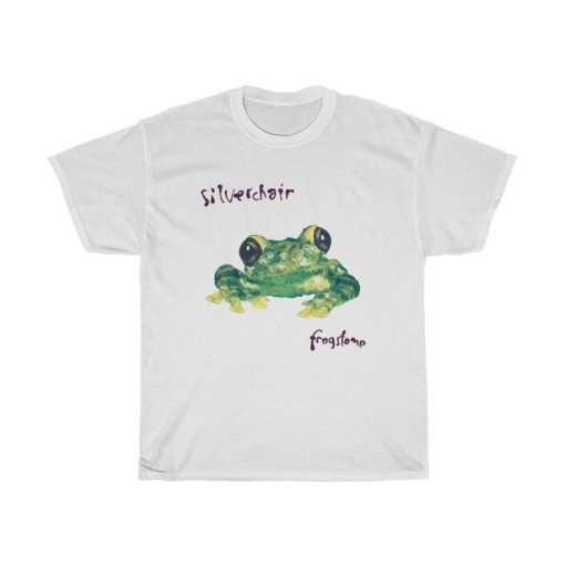 New SILVERCHAIR FROGSTOMP Rock Band Men's White T-Shirt