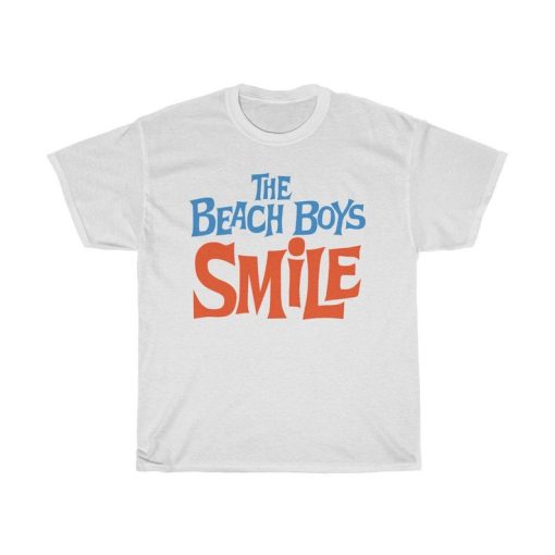 New The Beach Boys Smile Rock Band Legend T-Shirt