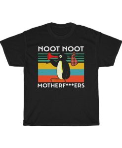 Pingu Noot Noot Motherfuckers Vintage T-Shirt