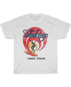 The Beach Boys 1983 Tour Rock Punk Hipster T-Shirt