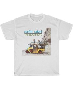 The Beach Boys Band Surfin' Safari Album Cover T-Shirt