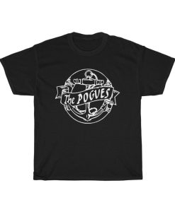 The Pogues Punk Band Legend Logo T-Shirt
