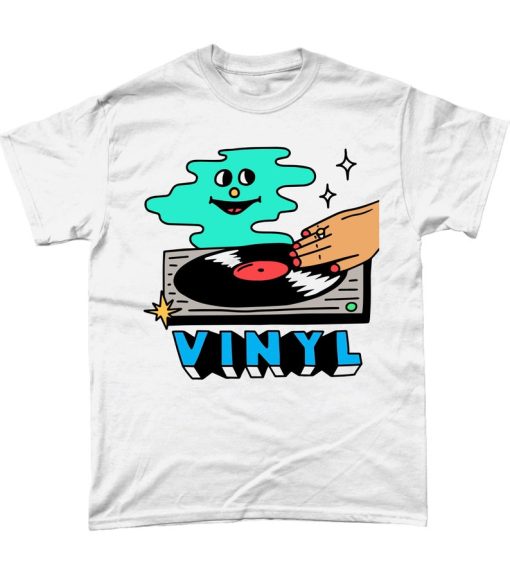Vinyl record shirt