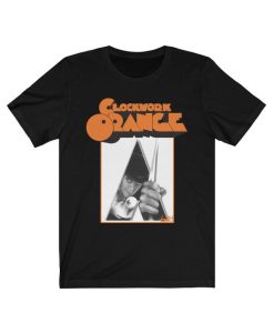 A Clockwork Orange retro movie tshirt