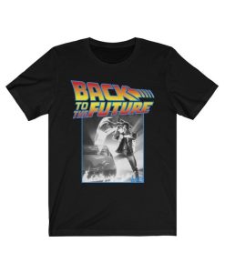 Back to the Future retro movie tshirt