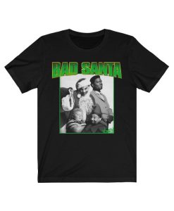 Bad Santa retro movie tshirt