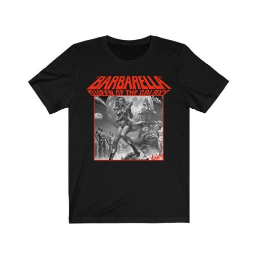 Barbarella retro movie tshirt