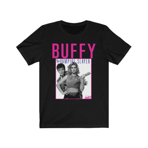 Buffy the Vampire Slayer retro movie tshirt