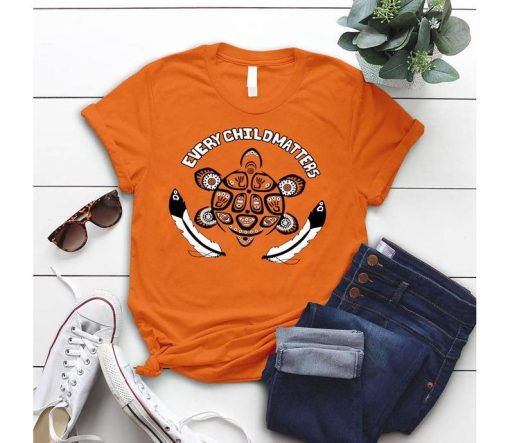 Every Child Matters Shirt Orange Shirt Day Indigenous Orange Day Shirt September 30 Residential School Protest Indigenous Education