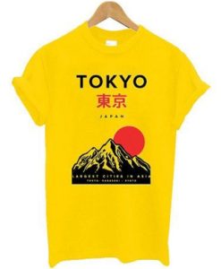 Tokyo Japan Mountain Fuji t shirt