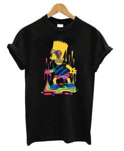 Trippy Bart Simpson t shirt