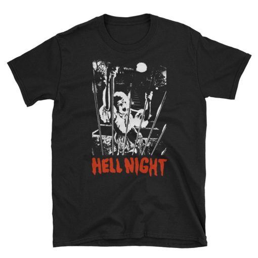 Hell Night Horror 80s Movie Shirt, Linda Blair, Lost Boys, Slasher Movie, Return of the living Dead, Cult Movie