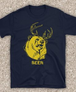 It's Always Sunny In Philadelphia Beer Bear Deer As Worn By Mac Cult Comedy Unofficial T-Shirt