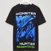 Monster Hunter Brachydios color blue Tshirt