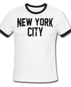New York City Ringer T Shirt