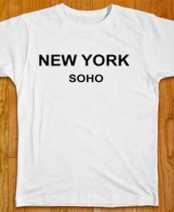 New York Soho white T Shirt