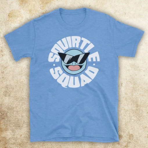 Squirtle Squad Pokemon Iconic Computer Game TV Show Unofficial T-Shirt