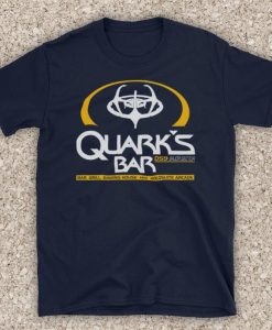 Star Trek Deep Space Nine DS9 Quark's Bar Sci-Fi TV Show Films Unofficial Tshirt