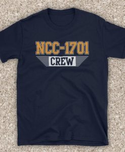 Star Trek Enterprise Crew NCC 1701 Sci-Fi TV Films Unofficial T-Shirt