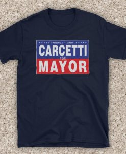 The Wire Tommy Carcetti For Mayor American Drug Crime TV Unofficial T-Shirt