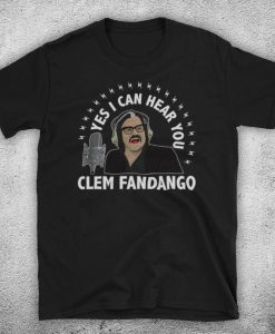 Toast Of London Yes I Can Hear You Clem Fandango British Comedy TV Unofficial T-Shirt