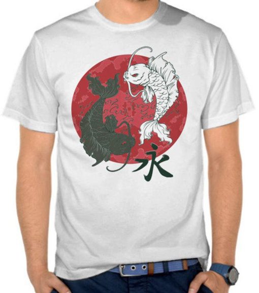 Yin Yang Fish T shirt