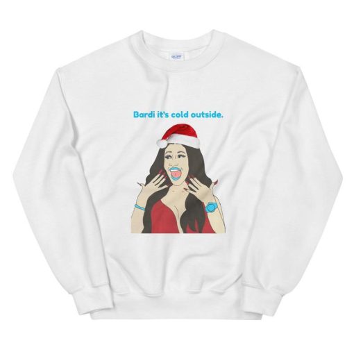 Cardi B Okurrr Ugly Christmas Sweatshirt