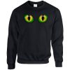 Cats Eyes. Green Cats Eyes. Cats Eyes on Shirt Sweatshirt