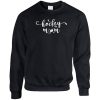 Hockey Mom Sticks Puck Sweatshirt