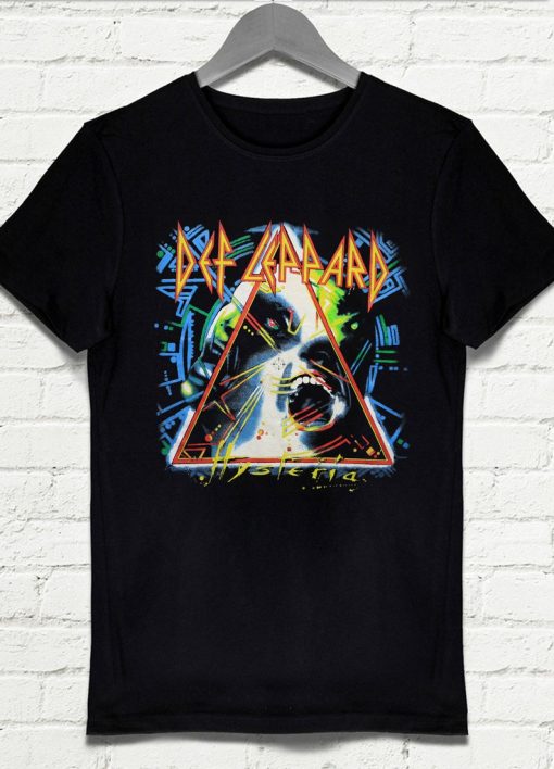 1987 Def Leppard Hysteria Tour Shirt,Def Leppard Hysteria Tour Shirt