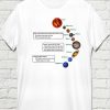 Cosmic Solar system T-shirt,Planets T-shirt