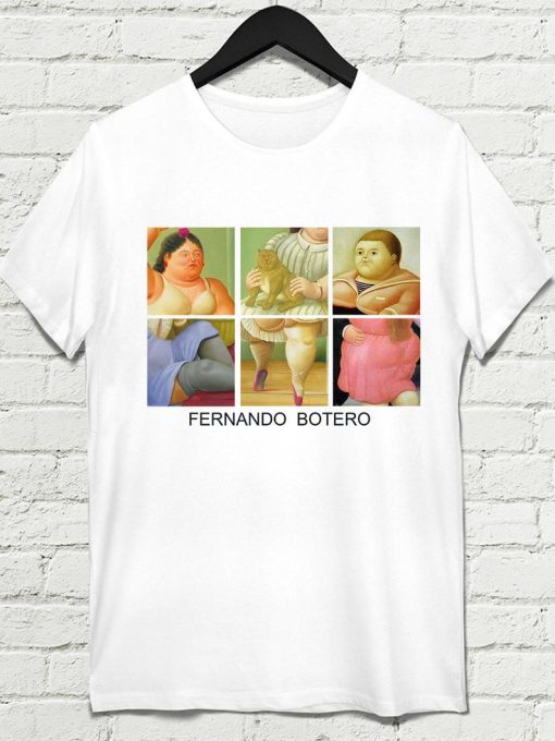 Fernando Botero shirt,Art t-shirt,Botero t-shirt