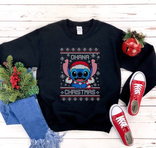 Ohana Christmas Stitch Shirt
