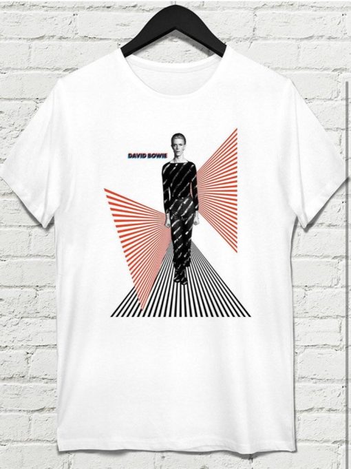 Vintage David Bowie shirt,David Bowie Zigzag Shirt