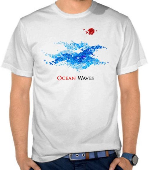Ocean Waves T Shirt