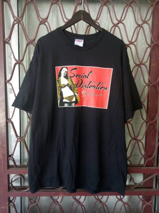 SOCIAL DISTORTION RED Hot Since 79 Band T-Shirt