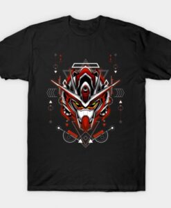 00-x3 Gundam Custom Build sacred geometry T-Shirt THD