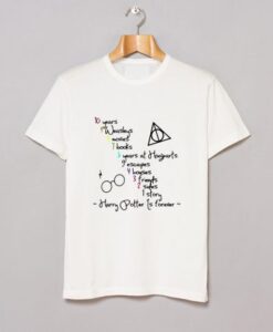 10 Years 1 Story Harry Potter Is Forever T Shirt THD