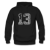 13 black bandana hoodie THD