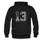 13 black bandana hoodie THD