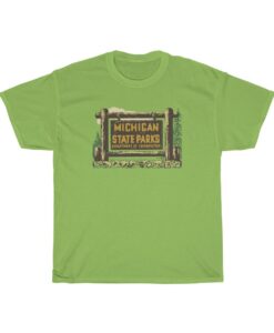 1961 Michigan State Parks Vehicle Permit T shirt