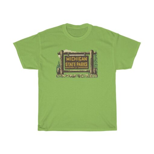 1961 Michigan State Parks Vehicle Permit T shirt