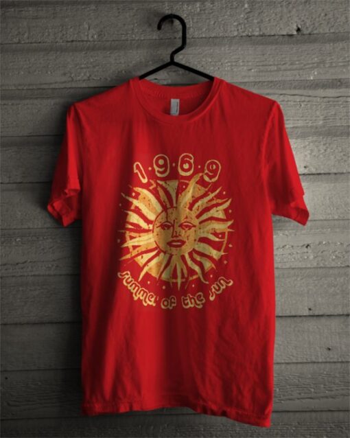 1969 Summer Of The Sun T-Shirt thd